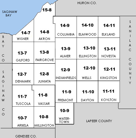 Tuscola County Plat Map Register of Deeds Maps   Tuscola County
